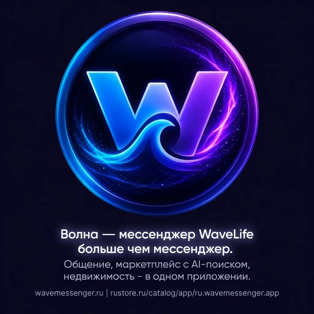 Волна - мессенджер WaveLife: больше чем просто общение | Сетка — социальная сеть от hh.ru