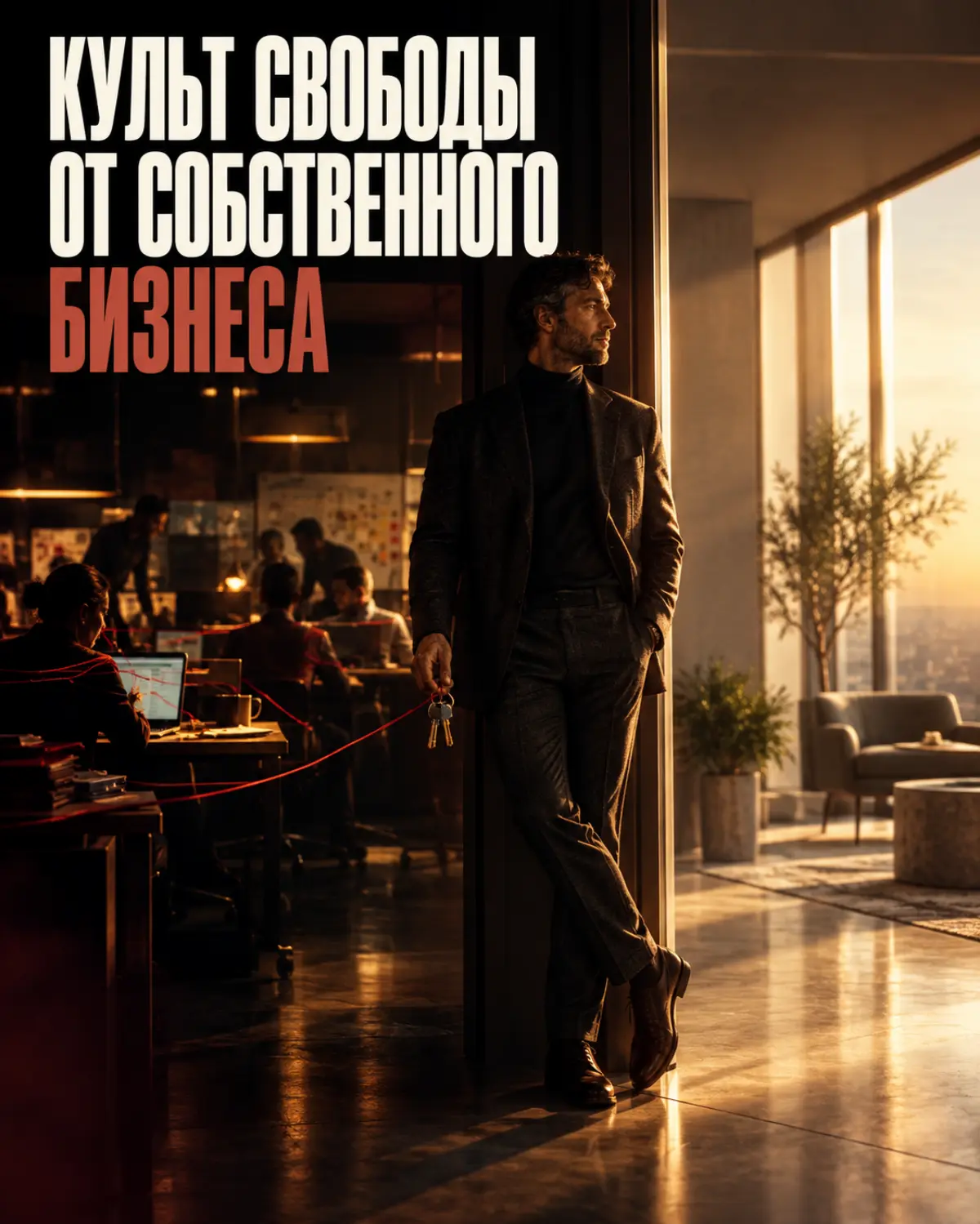 Культ свободы от собственного бизнеса. | Сетка — социальная сеть от hh.ru