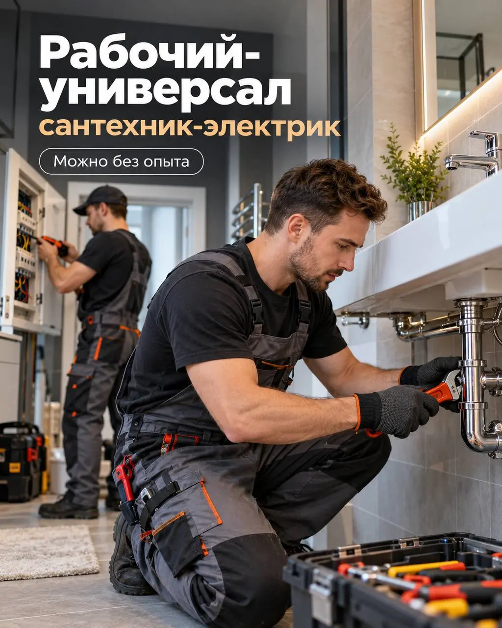 РАБОЧИЙ-УНИВЕРСАЛ (САНТЕХНИК-ЭЛЕКТРИК)
5 000₽/смена - 7 000₽/смена
Прямой работодатель
• Москва
• Другое
• +79166725250
Полное описание вакансии размещено в Телеграм и Макс | Сетка — социальная сеть от hh.ru