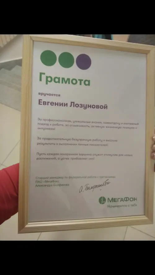 Network member avatar