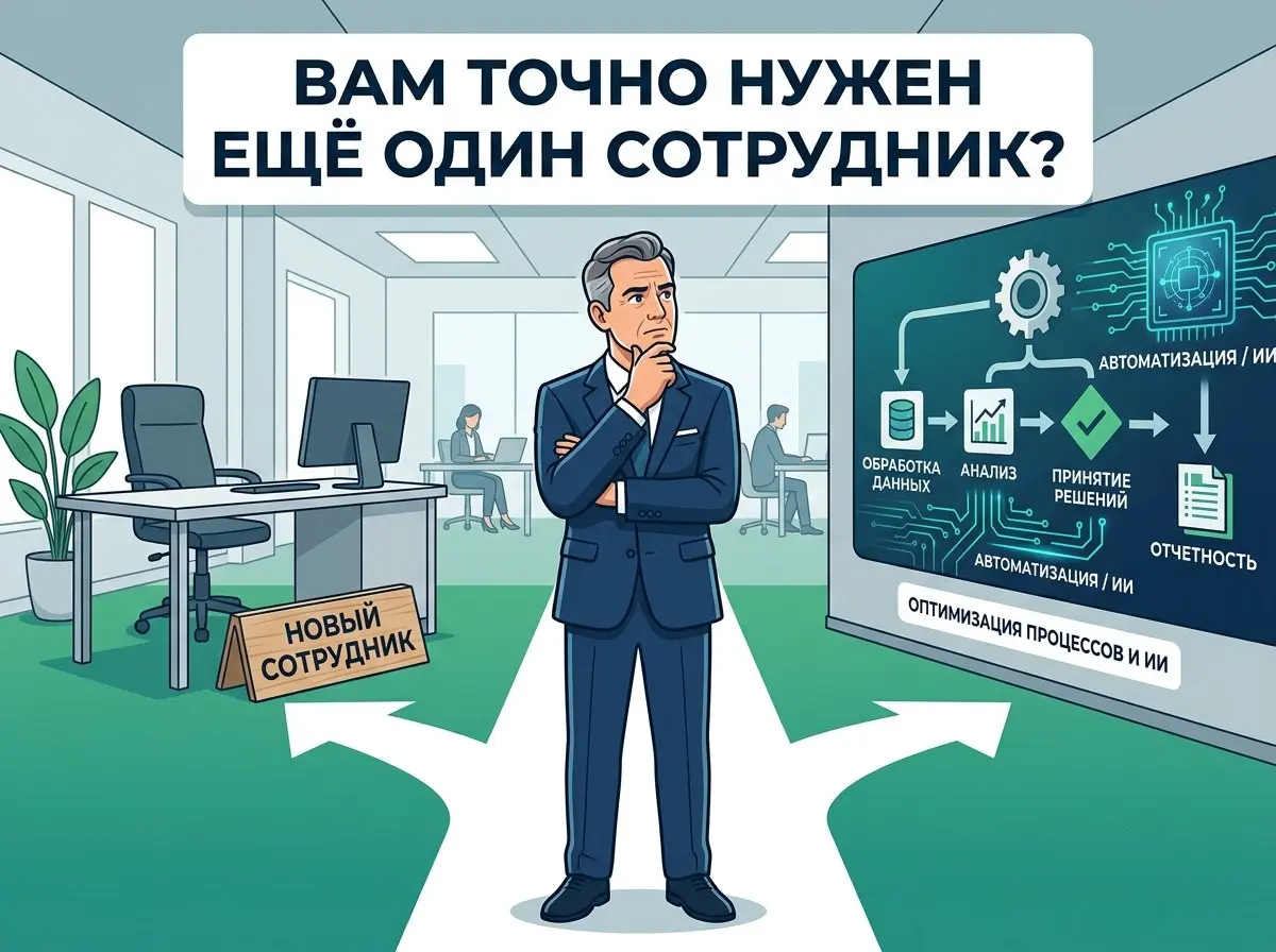 Вам точно нужен ещё один сотрудник?
У бизнеса есть понятный рефлекс: задач стало больше — пора нанимать ещё одного человека. Но сейчас я бы проверяла это решение дважды | Сетка — социальная сеть от hh.ru
