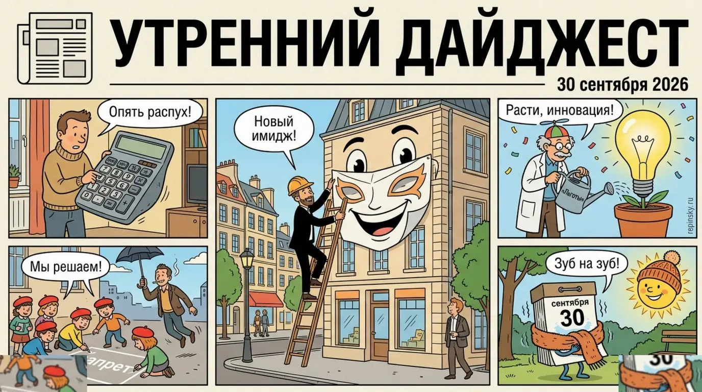 Утренний дайджест | Сетка — социальная сеть от hh.ru