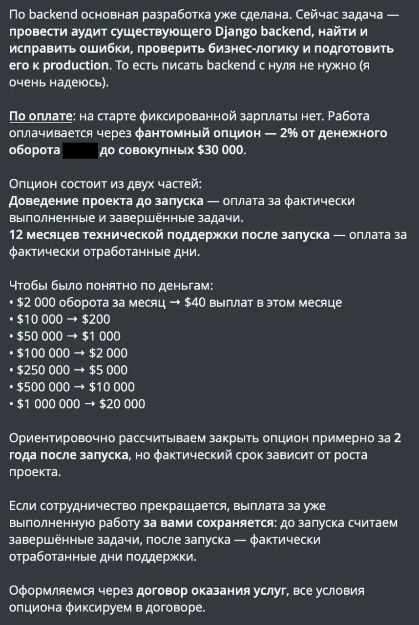 Интересное предложение, свежо и необычно для программистов | Сетка — социальная сеть от hh.ru