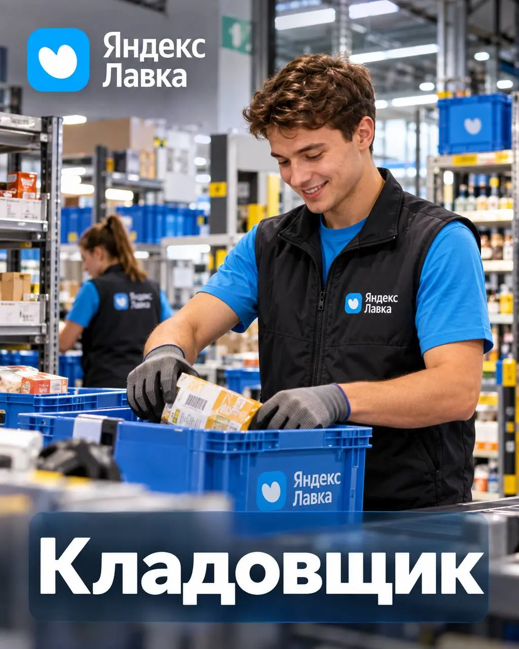 КЛАДОВЩИК
4 000₽/смена - 8 000₽/смена
Яндекс Лавка
• Москва
• Логистика
• @ale4k4a
Полное описание вакансии размещено в Телеграм и Макс. Переходите по ссылке в закрепленном сообщении | Сетка — социальная сеть от hh.ru