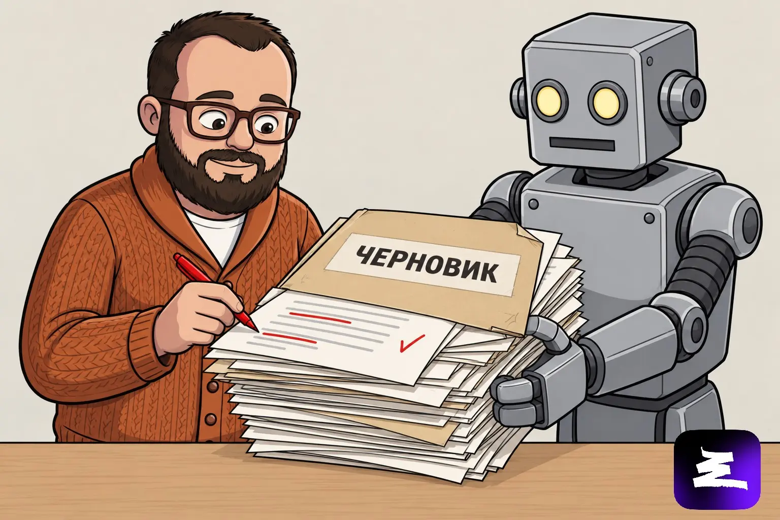 Сделано с ИИ. А кто проверил? | Сетка — социальная сеть от hh.ru