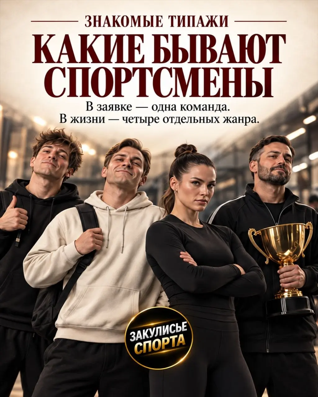 🏟В каждой команде есть свой Максим Ужеедуевич, Роман Всёвзялович, Тихон Молчаевич и Полина Ещёразовна.
Иногда — все четверо сразу.🤦‍♂️
😄Листайте карусель и пишите, кого узнали первым | Сетка — социальная сеть от hh.ru