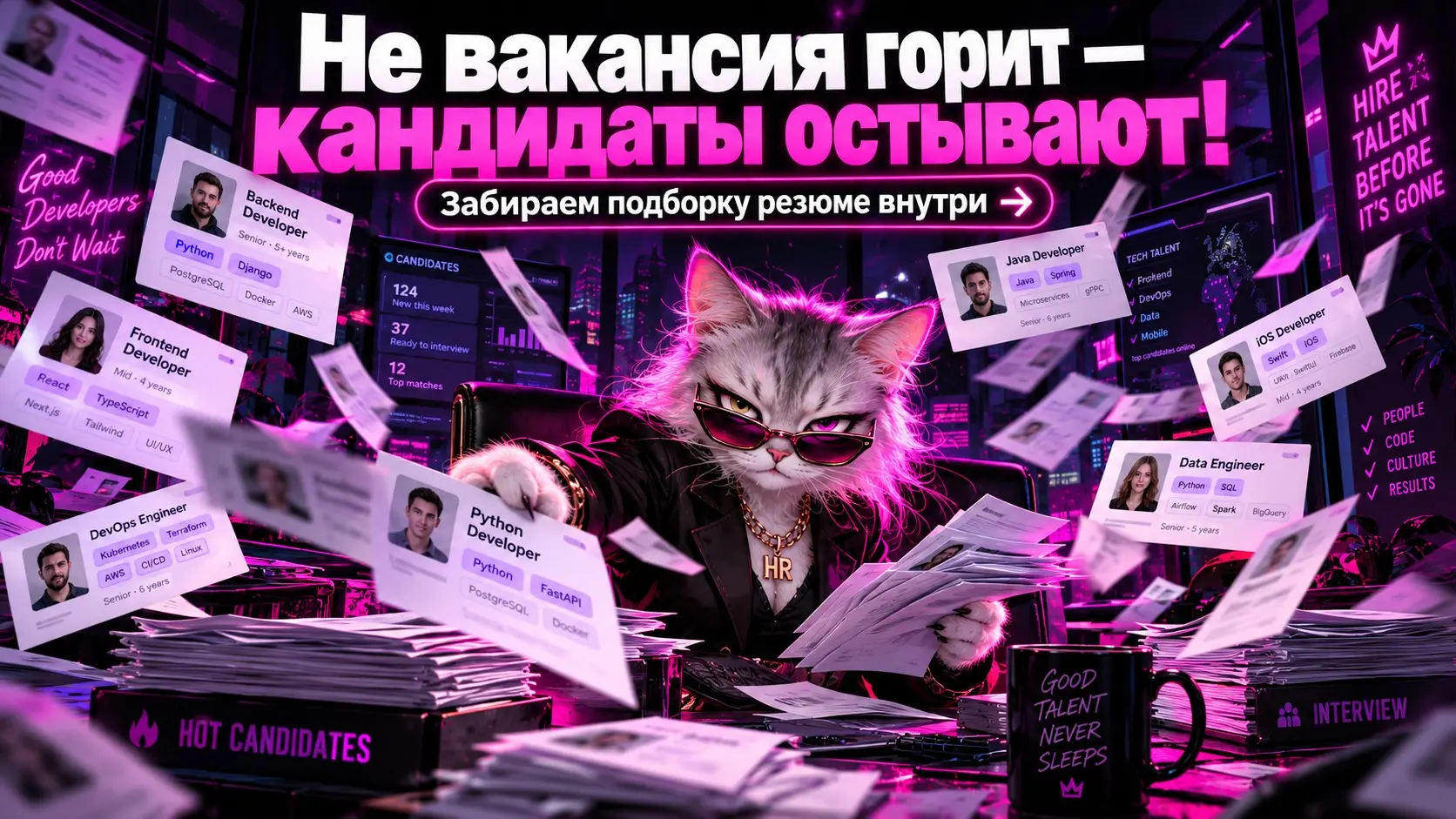 Сильные IT-кандидаты вышли на рынок 🚀 | Сетка — социальная сеть от hh.ru