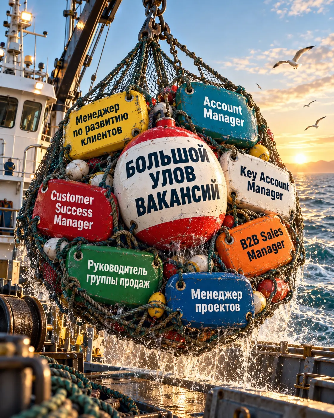 Кажется, пора закинуть карьерную сеть 🎣
Ищу новую команду и роль, в которой мой опыт продаж сложного продукта будет действительно полезен | Сетка — социальная сеть от hh.ru