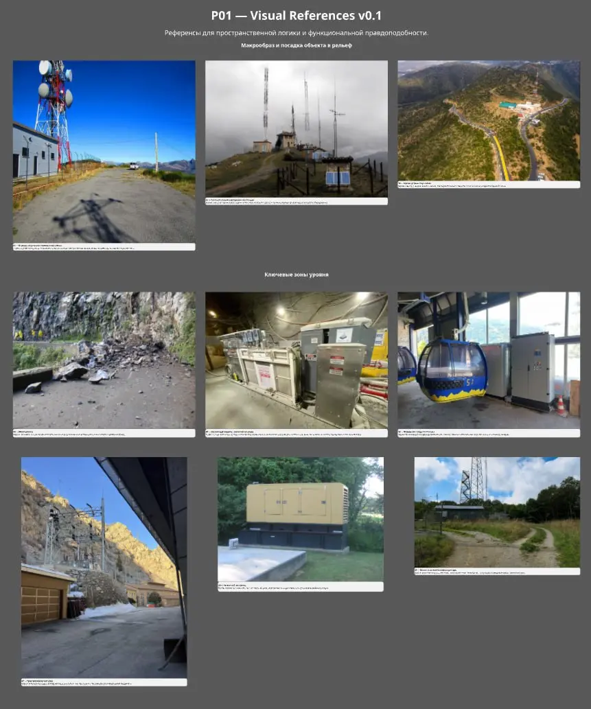 P01 — Signal Station | Замысел и препродакшен
Signal Station — мой учебный Level Design-проект в Unreal Engine 5.
Сейчас я представляю его как одиночный FPS-уровень в горной местности | Сетка — социальная сеть от hh.ru