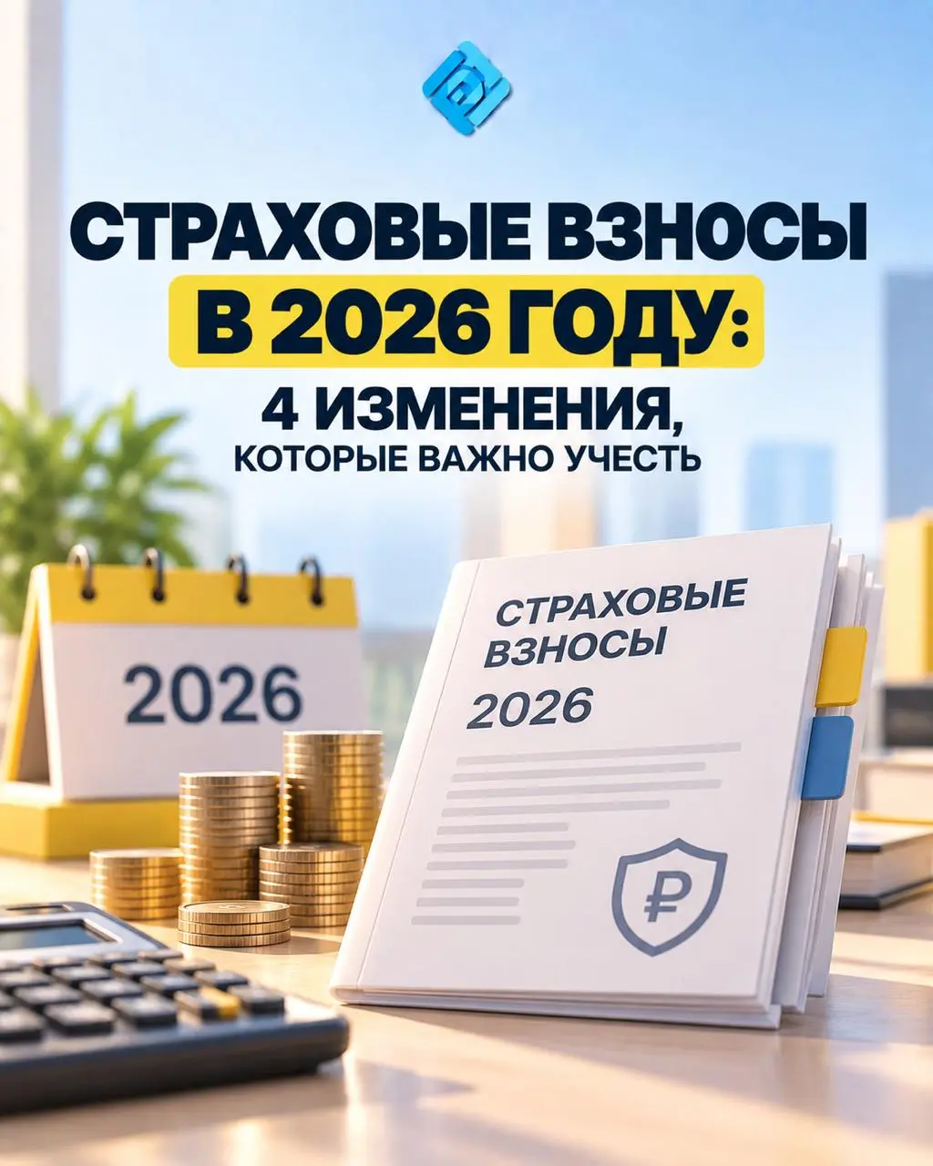 📨 Страховые взносы в 2026 году: 4 изменения, которые важно учесть
В 2026 году изменились правила расчета страховых взносов для работодателей и ИП. Собрали главное | Сетка — социальная сеть от hh.ru