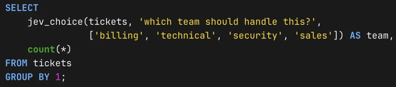 БД + ИИ = ❤️
Современные БД уже давненько ушли от SQL или около того запросов.
Помню как 16 лет назад писал на C# функции, которые MS SQL Server исполнял | Сетка — социальная сеть от hh.ru