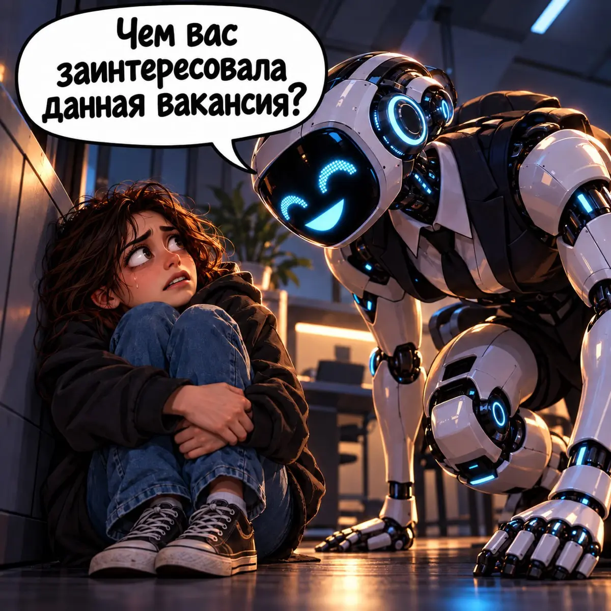 пов в сотый раз отвечаешь  мегакадровику на тот же вопрос | Сетка — социальная сеть от hh.ru