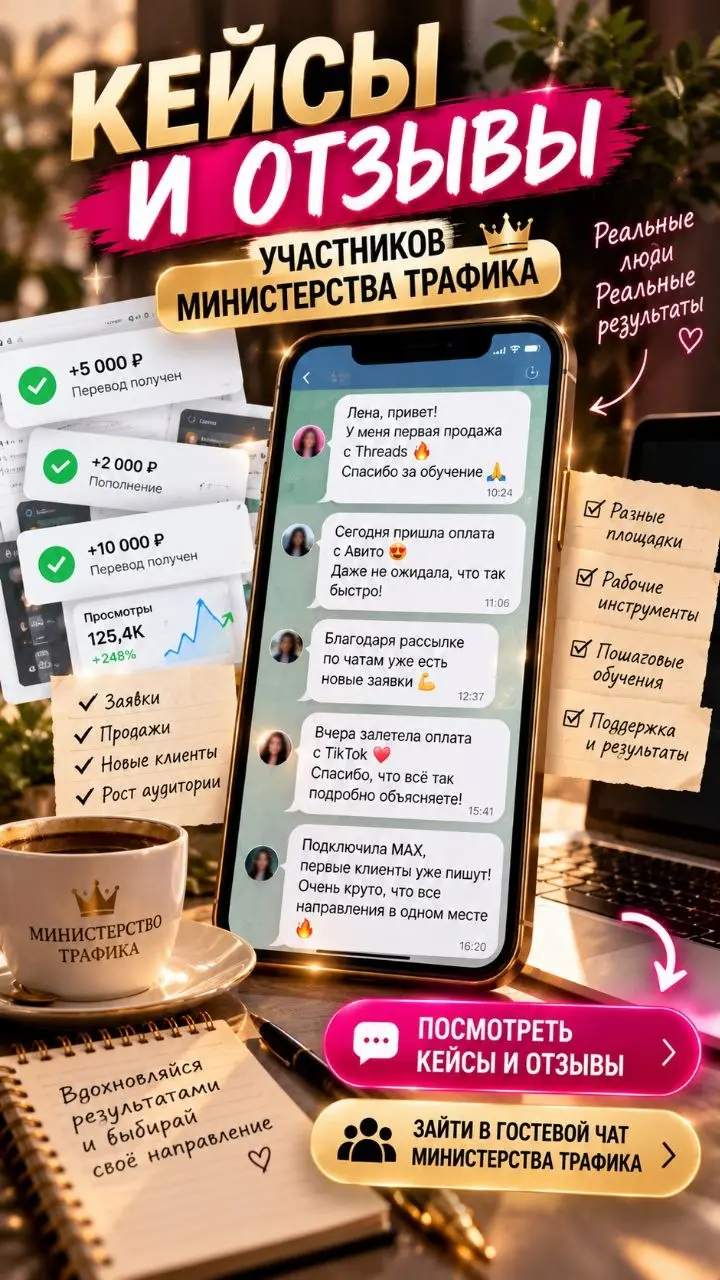 🔥 Я МОГУ ДОЛГО РАССКАЗЫВАТЬ, ЧТО ЕСТЬ ВНУТРИ. НО ЕСТЬ КОЕ-ЧТО УБЕДИТЕЛЬНЕЕ СЛОВ
В прошлом посте я показала вам три новых инструмента, которые только появились в «Министерстве Трафика» | Сетка — социальная сеть от hh.ru