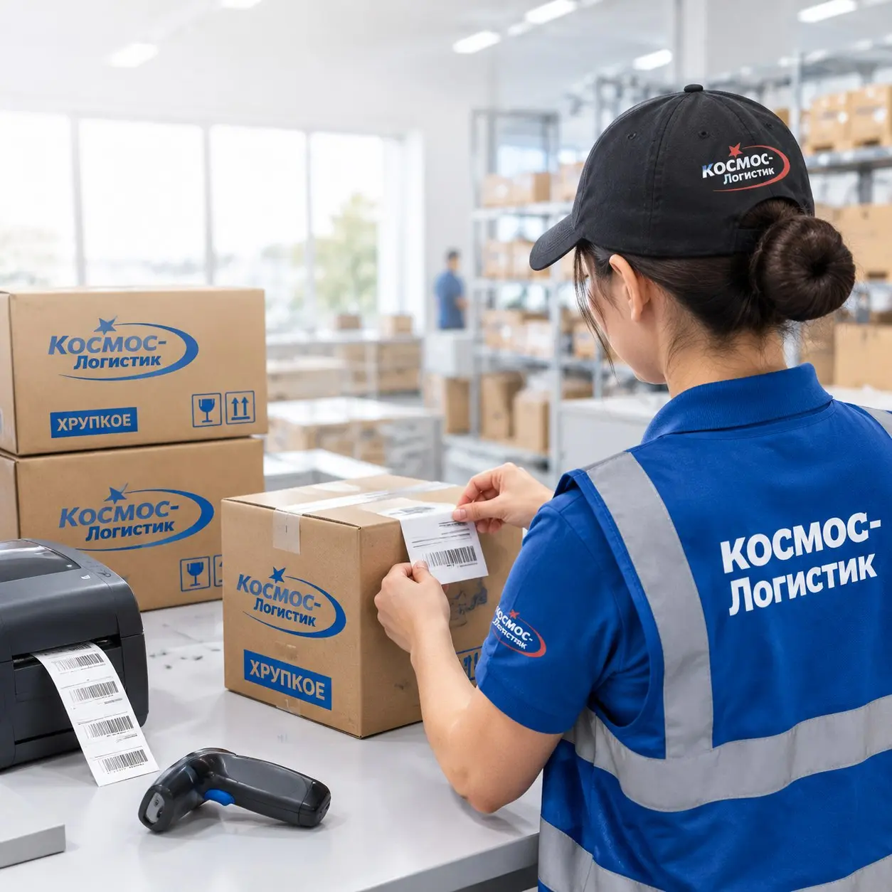 Секреты стикеровки и переупаковки
Мы в Космос Логистик советуем стикеровать партию за 1-2 дня до отгрузки. Это снизит риск возврата на 90% | Сетка — социальная сеть от hh.ru
