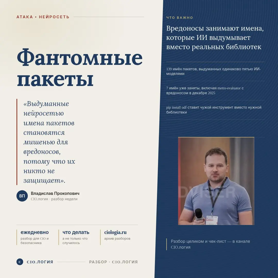 Один «apt install» — и в сборке чужой код | Сетка — социальная сеть от hh.ru