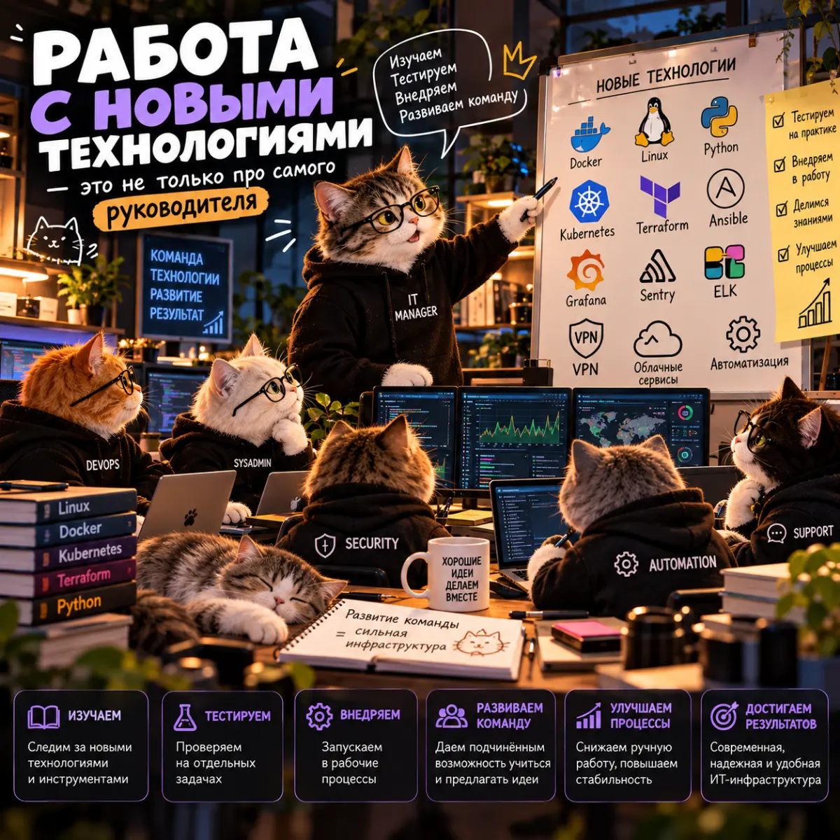 🚀 Работа с новыми технологиями — это не только про самого р | Сетка — социальная сеть от hh.ru