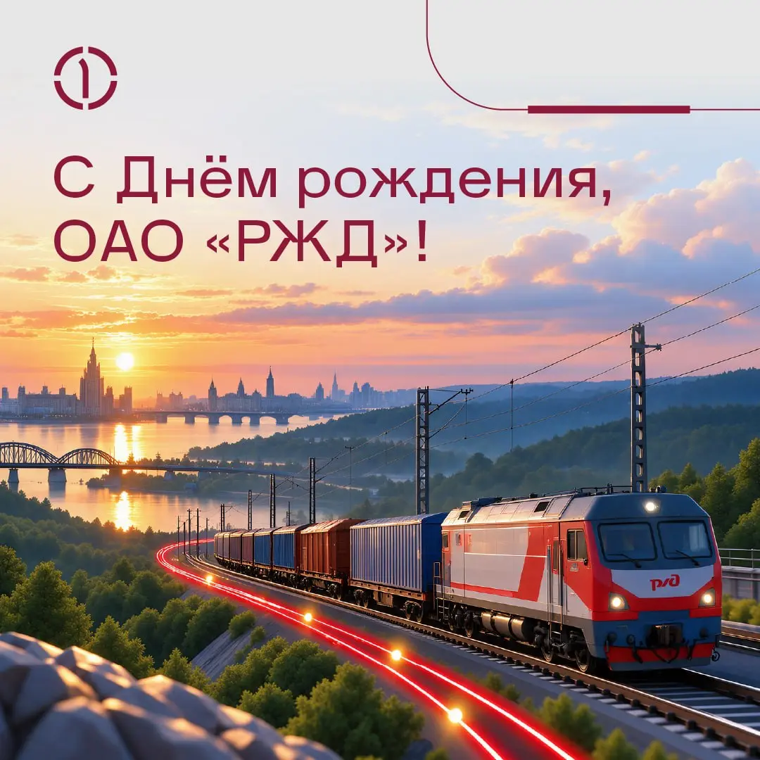 С Днём рождения, ОАО «РЖД»!
Российские железные дороги – основа транспортного каркаса страны | Сетка — социальная сеть от hh.ru