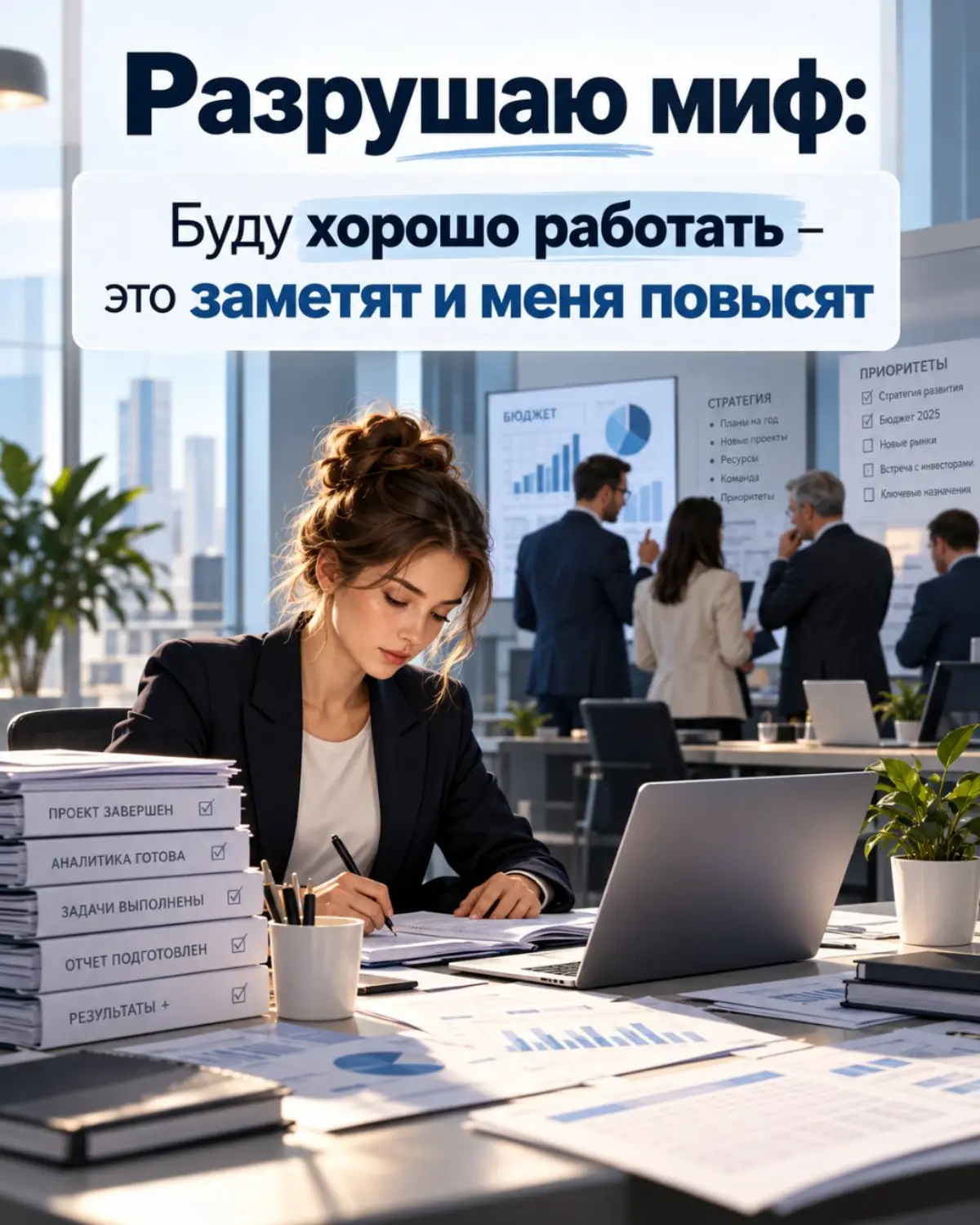 👀 Разрушаю миф: "Буду хорошо работать - это оценят" | Сетка — социальная сеть от hh.ru