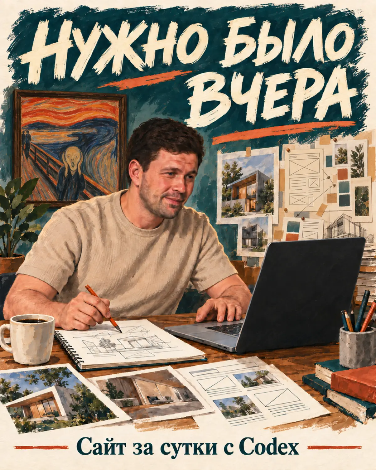Нужно было вчера ⏰
«А сайт когда нужен?»
«Вчера».
Знакомый разговор? 😅
Недавно у меня была именно такая задача | Сетка — социальная сеть от hh.ru