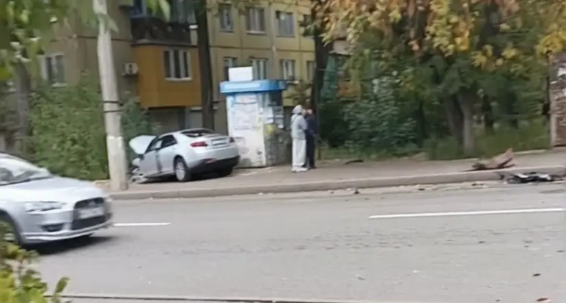 Ещё фото с места ДТП на улице Полоцкой | Сетка — социальная сеть от hh.ru