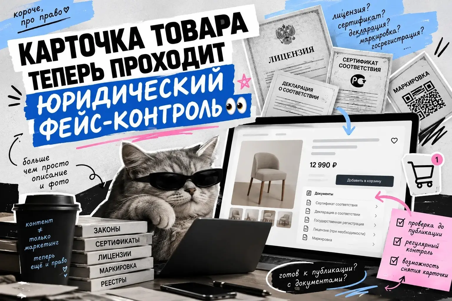 КАРТОЧКА ТОВАРА ТЕПЕРЬ ПРОХОДИТ ЮРИДИЧЕСКИЙ ФЕЙС-КОНТРОЛЬ 👀 | Сетка — социальная сеть от hh.ru