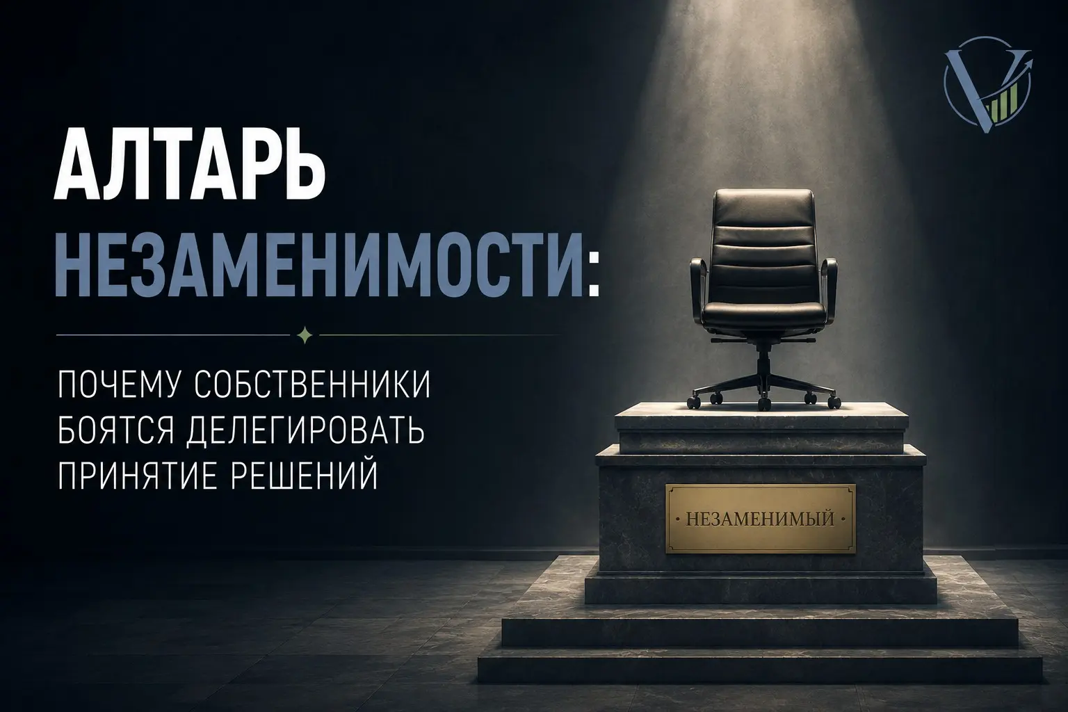 Алтарь незаменимостипочему собственники боятся делегировать | Сетка — социальная сеть от hh.ru