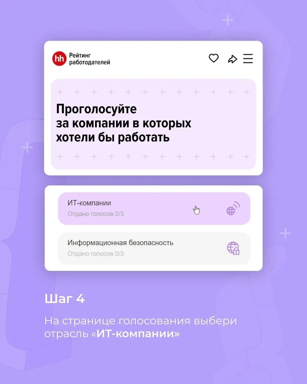 Голосуй за КОРУС в рейтинге hh.ru | Сетка — социальная сеть от hh.ru