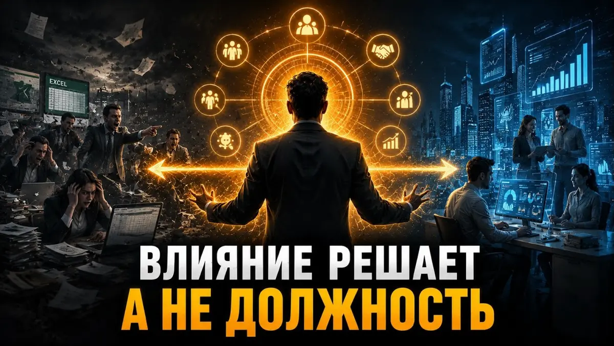 Влияние без власти: Как успешно внедрять IT-проекты, когда «приказы сверху» не работают
Формальная власть хорошо работает там, где нужно обеспечить выполнение понятных задач | Сетка — социальная сеть от hh.ru