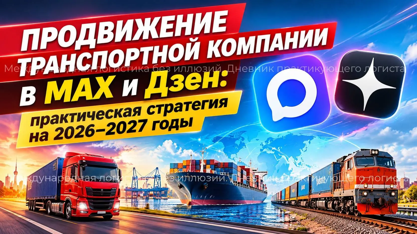 Продвижение транспортной компании в MAX и Дзен в 2026-27 гг. | Сетка — социальная сеть от hh.ru