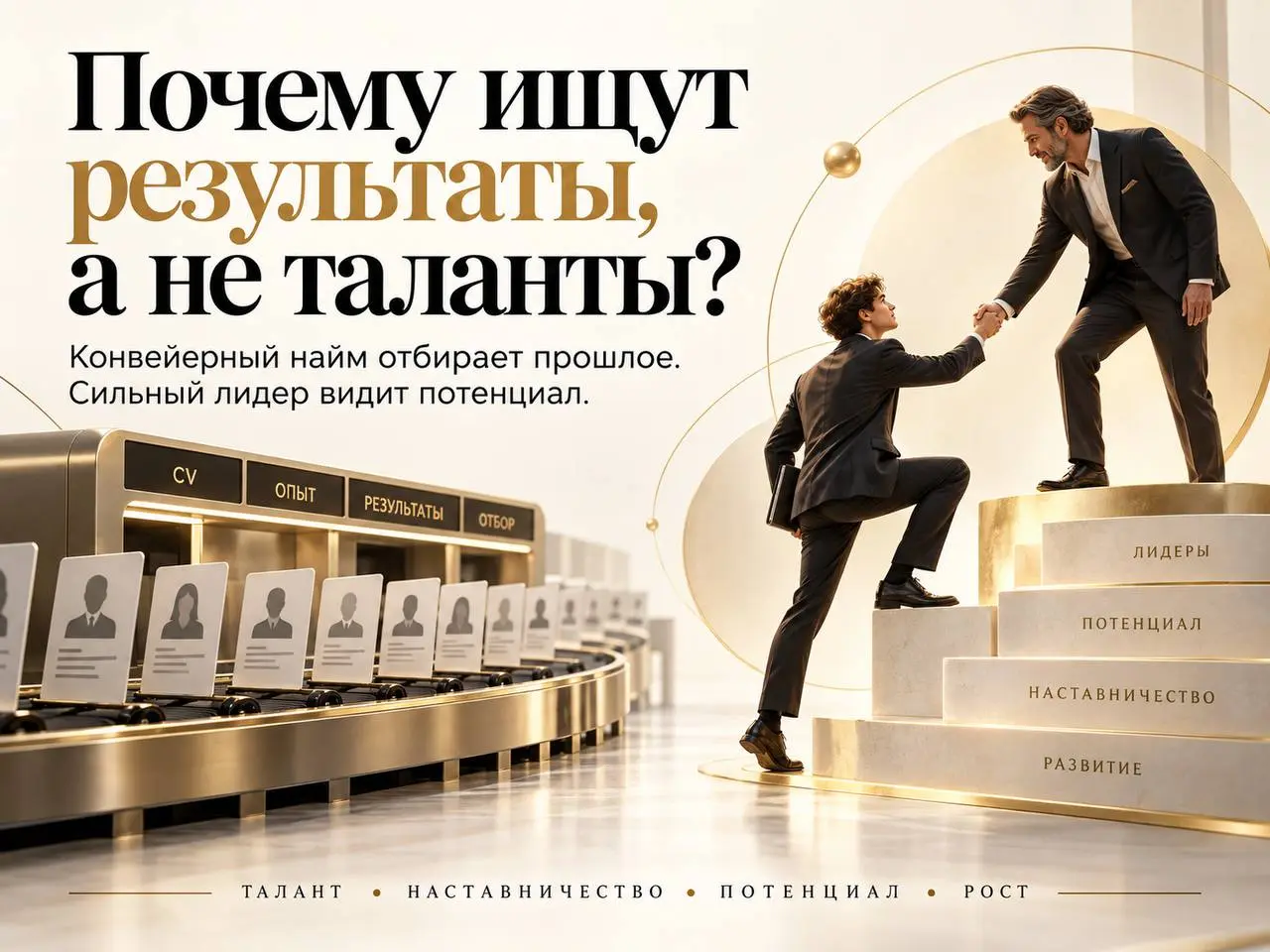 Почему при найме гонятся за результатами кандидата, а не за талантами? Откуда взялась идеология искать функцию, а не человека, способного дать кратно больше ожиданий?
Ну я понимаю, должна быть корпора... | Сетка — социальная сеть от hh.ru