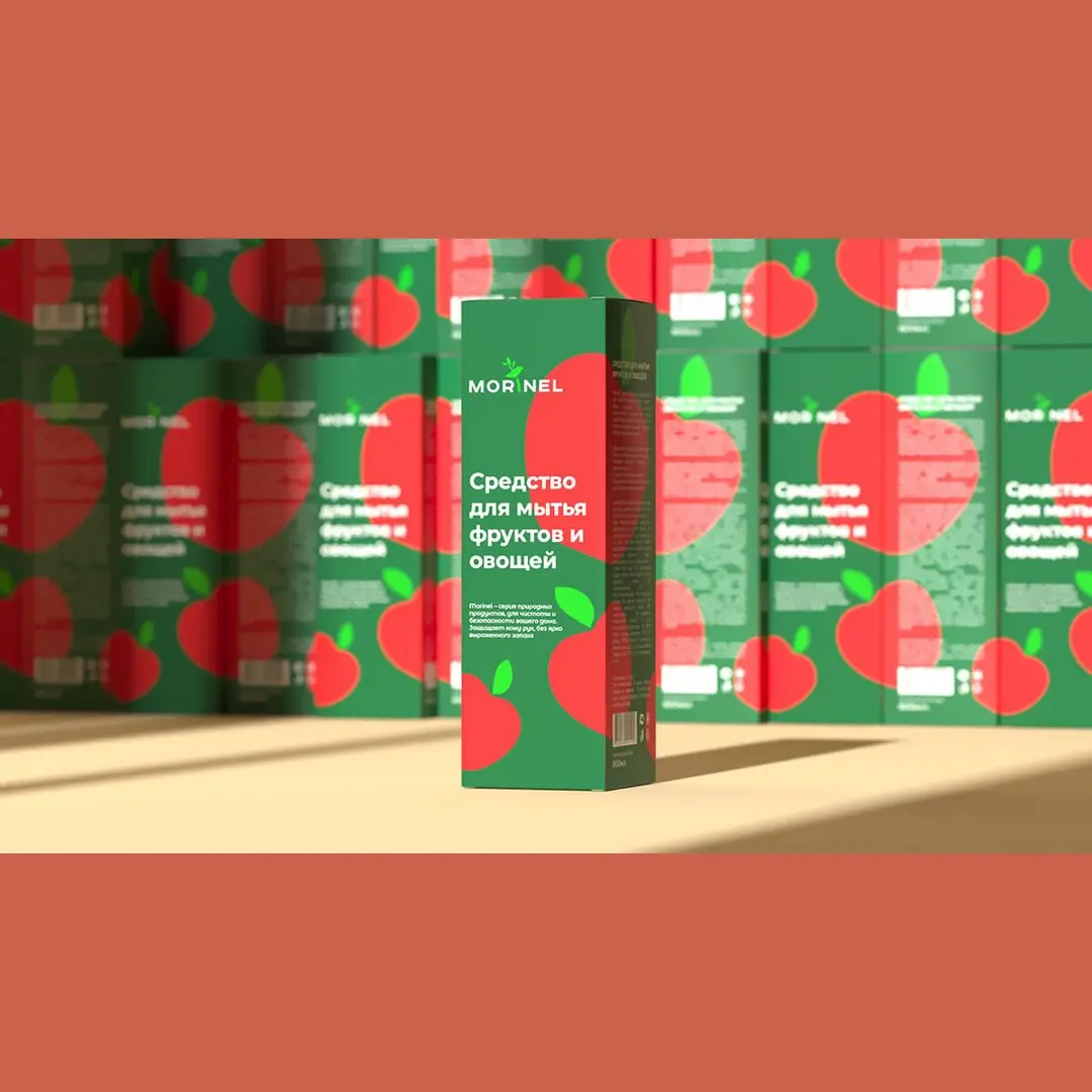 Когда яблоки на полке складываются в целый фрукт
Средствам для мытья фруктов и капсулам для стирки нужна сильная визуальная идея. Для Morinel мы соединили редкую птицу и эффектную выкладку | Сетка — социальная сеть от hh.ru
