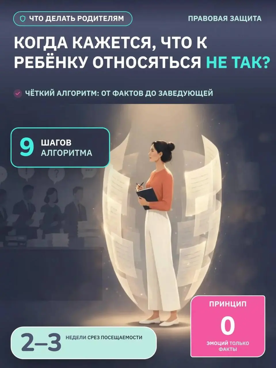 К РЕБЕНКУ ОТНОСЯТСЯ ПРЕДВЗЯТО: ЧТО ДЕЛАТЬ?
Держите памятку и сохраняйте, чтобы не потерять!
#инфографика
#аутизм
#рас | Сетка — социальная сеть от hh.ru
