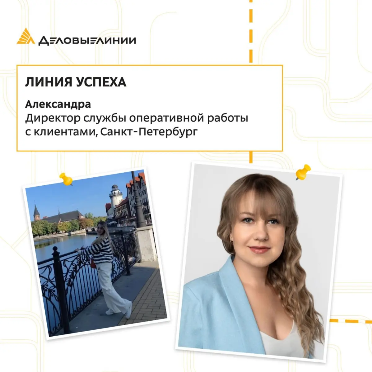 В «Деловых Линиях» можно начать с самой первой ступени и дорасти до директора службы | Сетка — социальная сеть от hh.ru