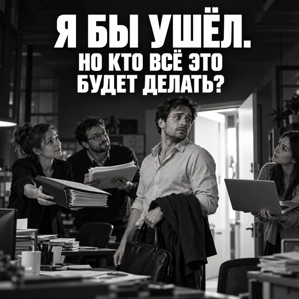 «Как я уйду? Они же без меня не справятся». | Сетка — социальная сеть от hh.ru