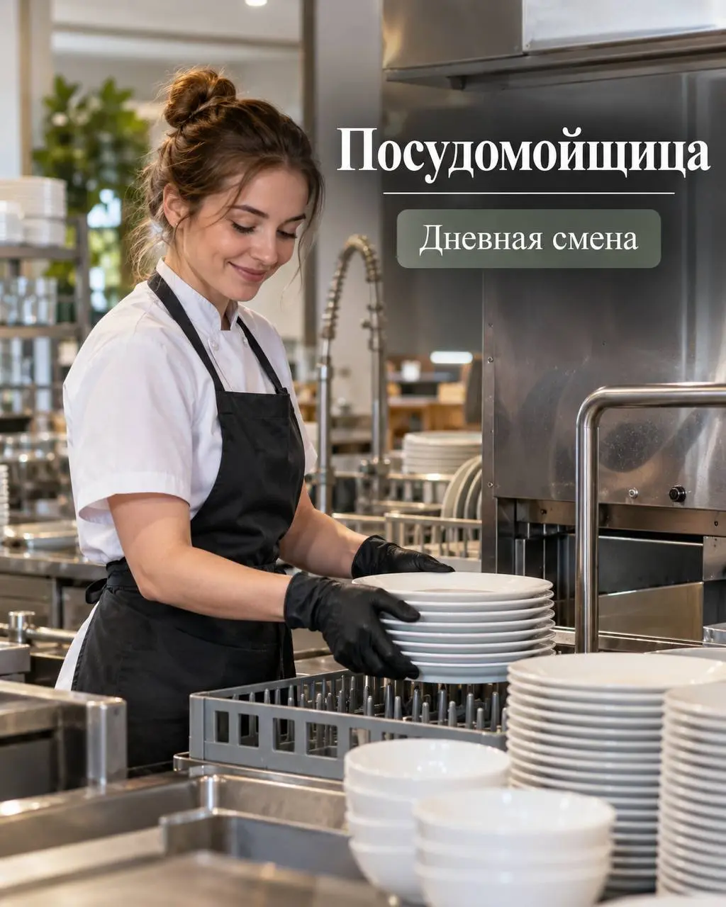 ПОСУДОМОЙЩИЦА
От 3 500₽/смена
Прямой работодатель
• Москва, м. Шаболовская
• Рестораны/Кафе
• +79035540800
Полное описание вакансии размещено в Телеграм и Макс | Сетка — социальная сеть от hh.ru