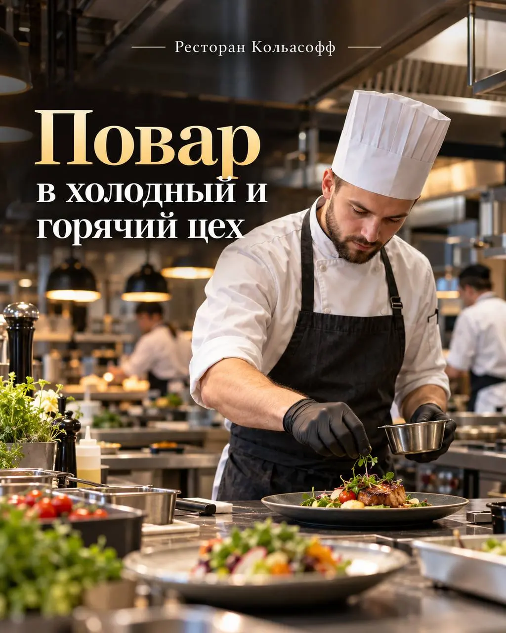 ПОВАР В ХОЛОДНЫЙ И ГОРЯЧИЙ ЦЕХ
От 5 300₽/смена
Кольасофф
• Москва, м. Марксистская, ул. Таганская, д. 21
• Рестораны/Кафе
• +79636237378
Полное описание вакансии размещено в Телеграм и Макс | Сетка — социальная сеть от hh.ru
