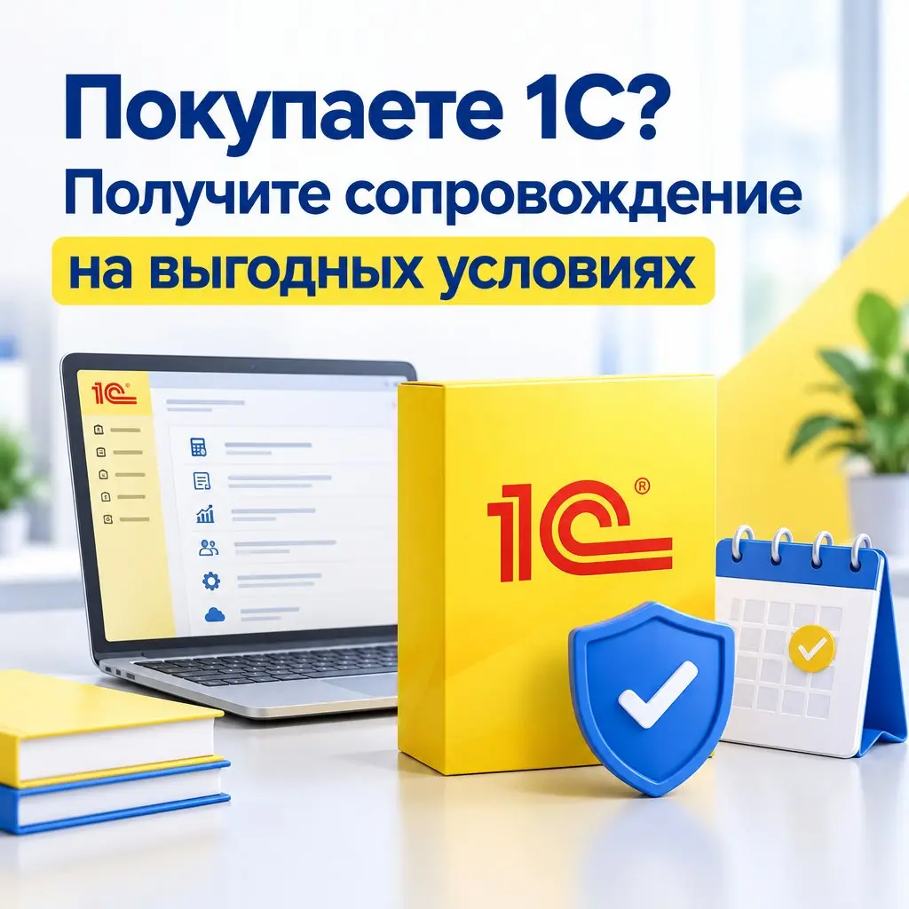 Покупаете 1С? Получите сопровождение на выгодных условиях
Чтобы программа 1С работала актуально, нужны обновления и помощь специалистов | Сетка — социальная сеть от hh.ru