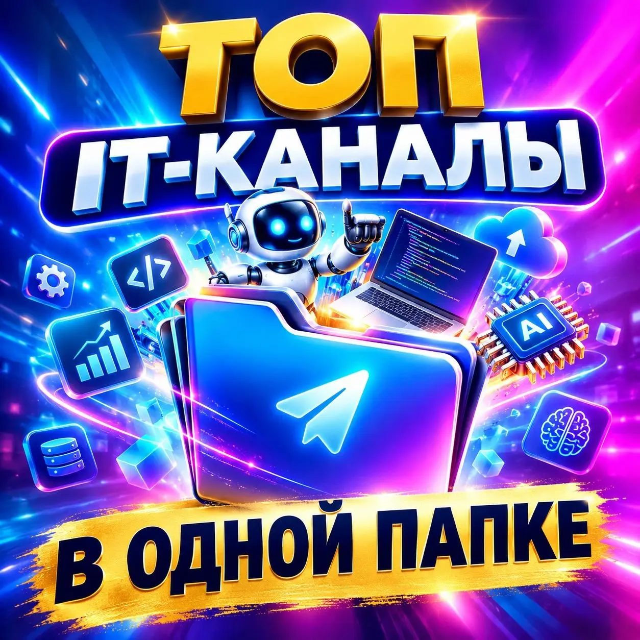 Если вы работаете в сфере IT, развиваетесь в технологиях или просто хотите быть в курсе самых важных новостей и трендов - эта папка для вас!
Что внутри:
▪️ IT-новости и главные события технологическог... | Сетка — социальная сеть от hh.ru