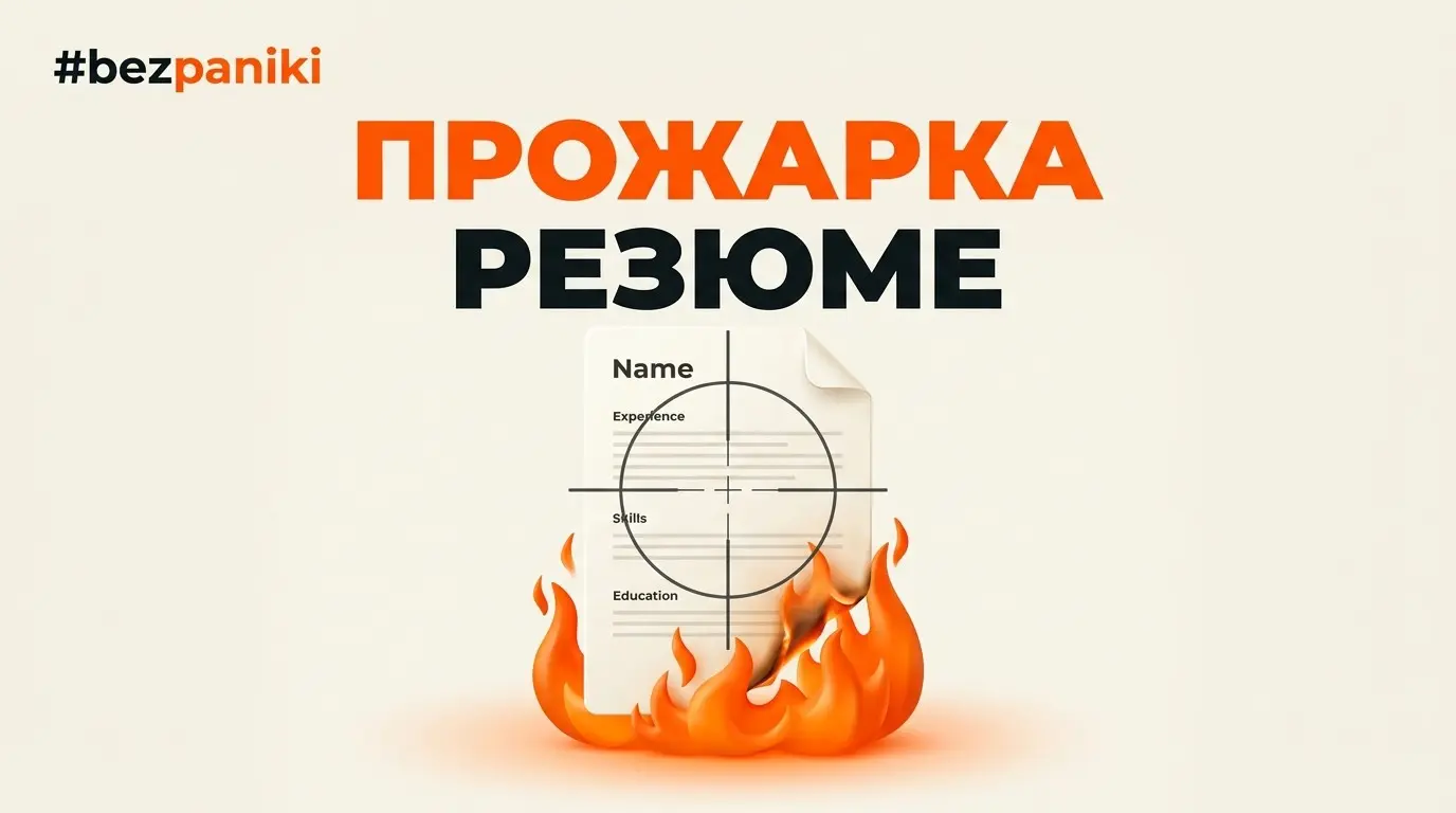 ПРОЖАРКА РЕЗЮМЕ | Сетка — социальная сеть от hh.ru