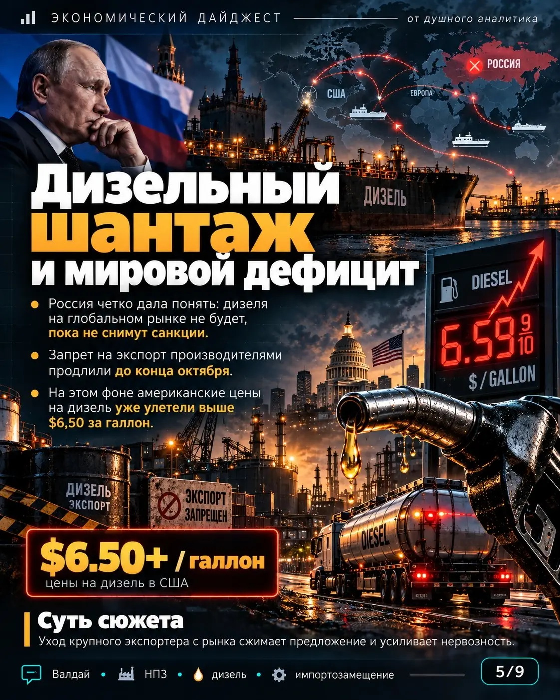 Валдай, дизель и 1% ВВП на починку | Сетка — социальная сеть от hh.ru