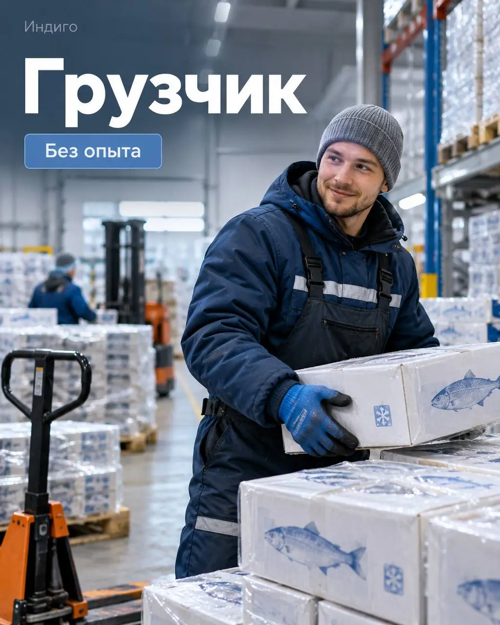 ГРУЗЧИК
От 60 000₽
Индиго
• Люберцы, МО
• Логистика
• +79266880020
Полное описание вакансии размещено в Телеграм и Макс. Переходите по ссылке в закрепленном сообщении | Сетка — социальная сеть от hh.ru
