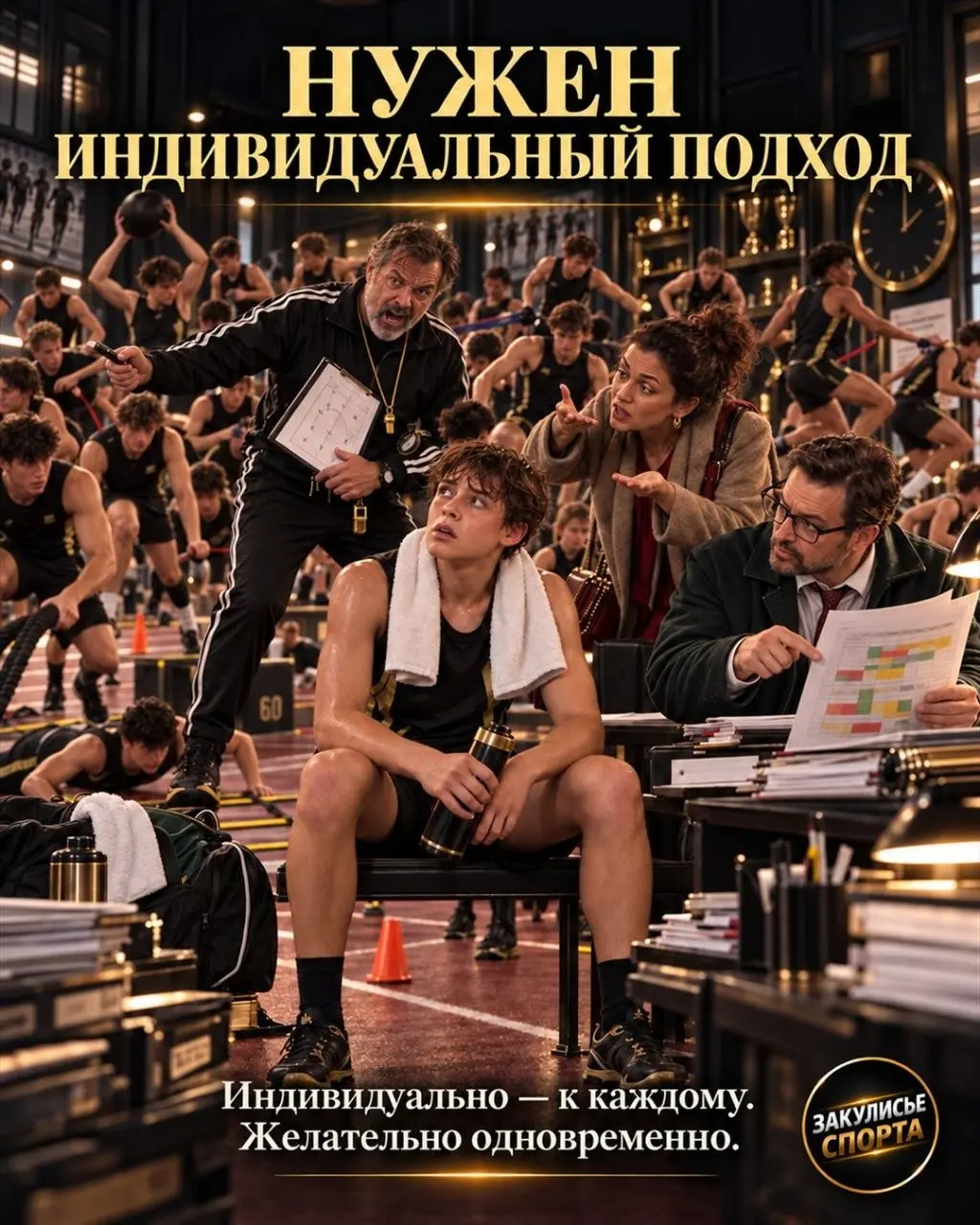 🏃‍♂️Один спортсмен. Три взрослых. У каждого свой план.
👀Листайте — здесь каждый узнает себя или своего коллегу.
👍Ставьте лайк и делитесь с тренерами, родителями и спортсменами.
.
. | Сетка — социальная сеть от hh.ru