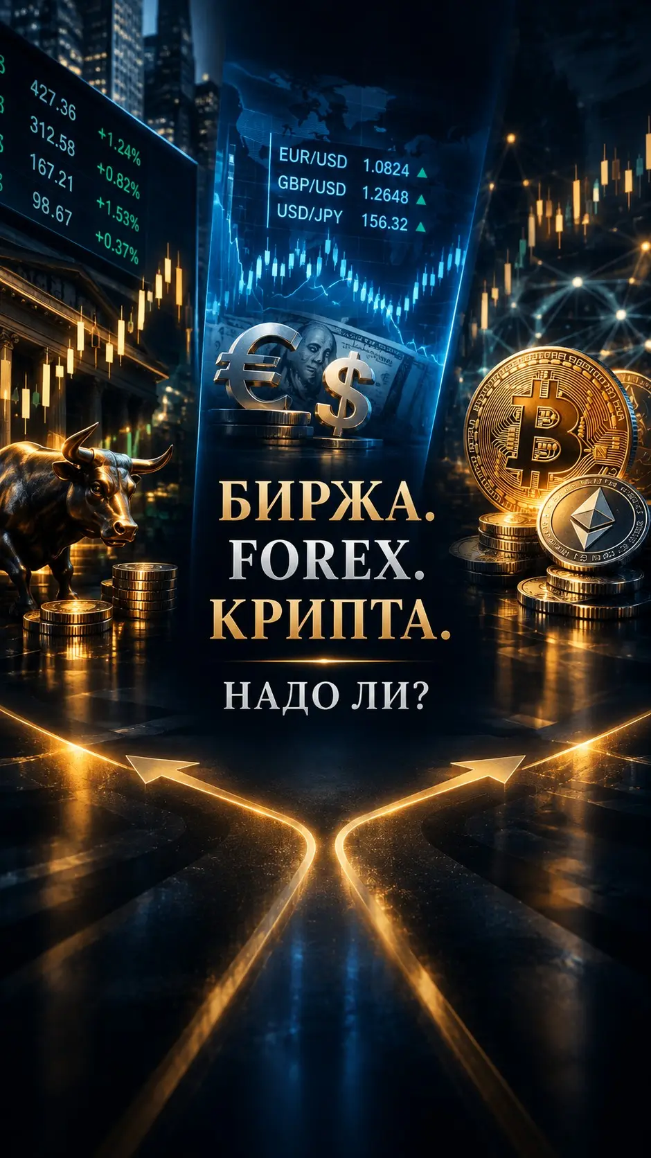 Биржа, Форекс, крипта. Что выбрать и надо ли? | Сетка — социальная сеть от hh.ru