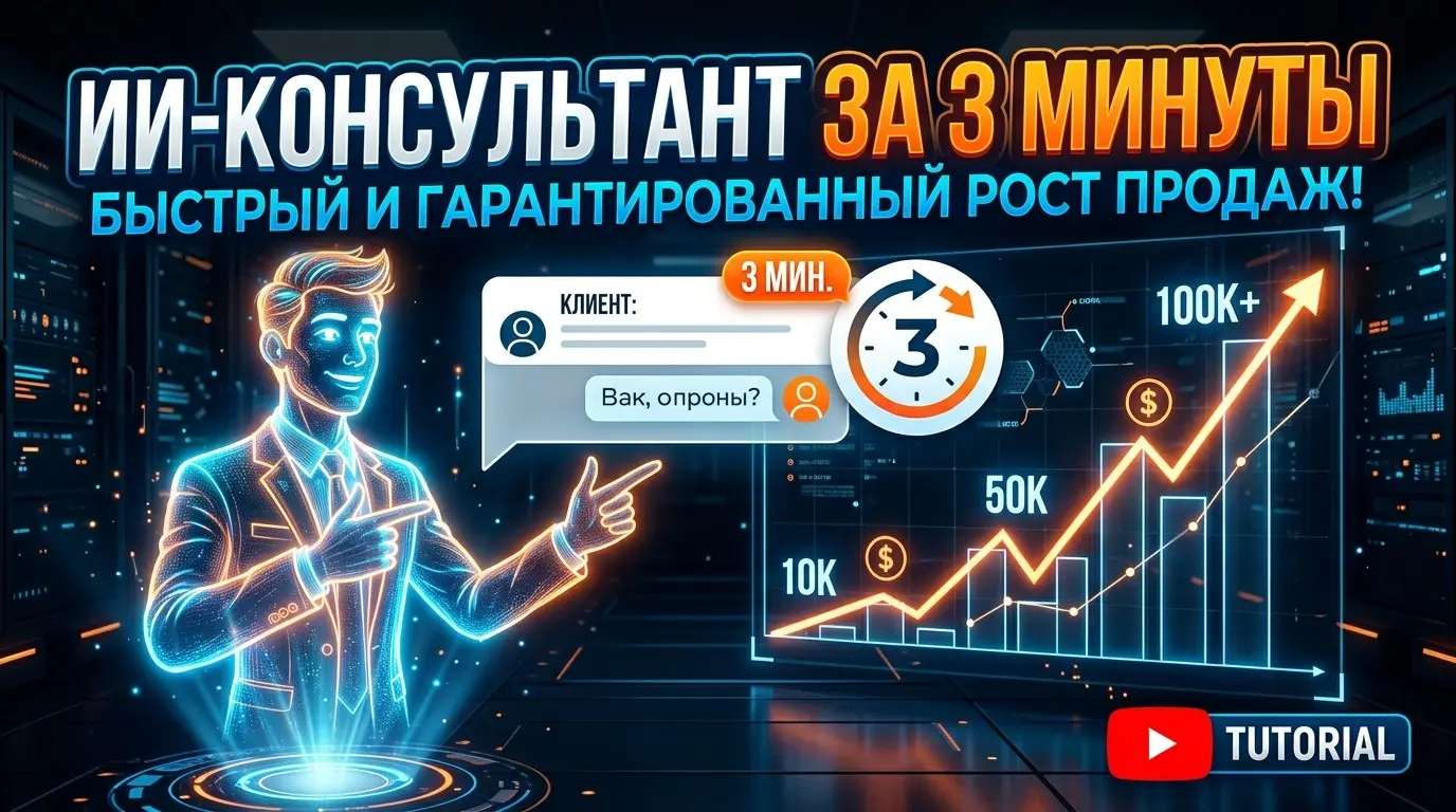 Как за 10 минут создать ИИ-консультанта, который сам продаёт | Сетка — социальная сеть от hh.ru