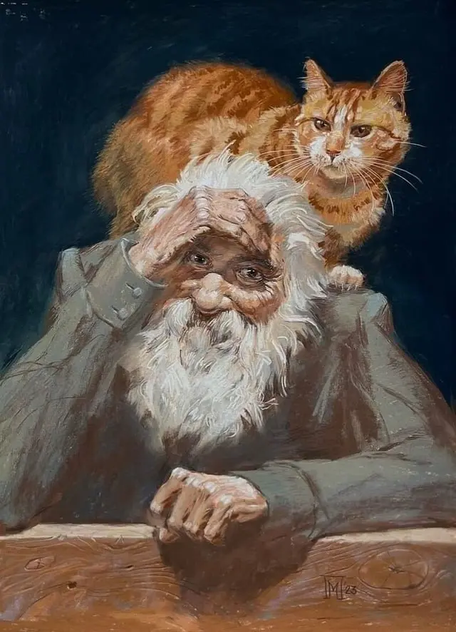 Мария Павлова,
"Михалыч и Васильич"
БЛОГ В ТГ / БЛОГ В MAX
Воскесный #Арт #Коты
В этом посте были ссылки, но мы их удалили по правилам Сетки | Сетка — социальная сеть от hh.ru