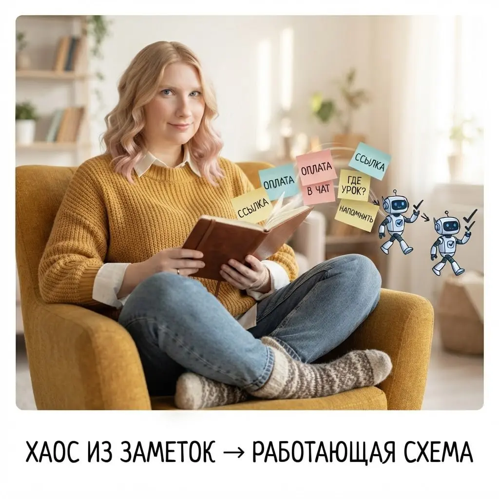 А что, если вы вообще не знаете, что именно пора автоматизировать? 🤔
Самый частый вопрос, который мне задают:
"Что мне автоматизировать?"
И знаете что?
Я бы вообще не начинала с этого вопроса | Сетка — социальная сеть от hh.ru
