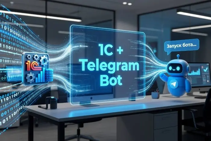 Мой последний проект: 1С + Telegram-бот | Сетка — социальная сеть от hh.ru
