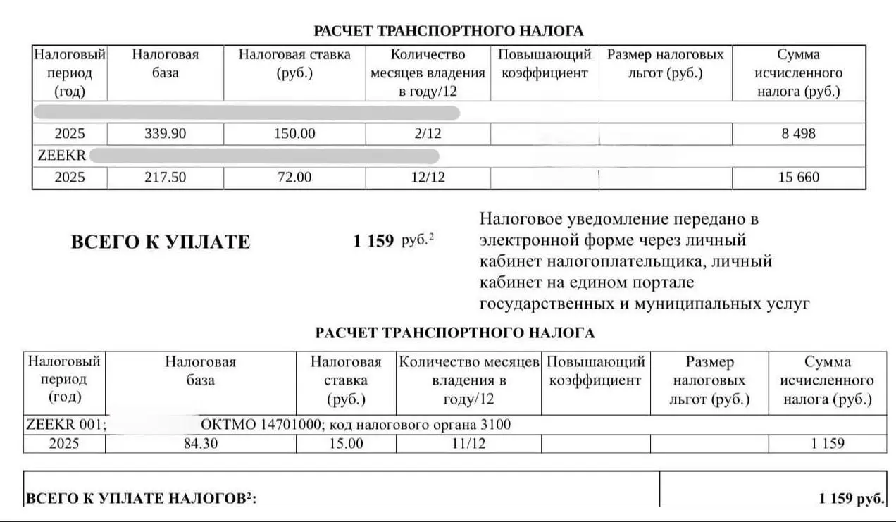 Россиянам стали приходить транспортные налоги за электрокары. В большинстве регионов России до конца 2027 года налоговая ставка для электромобилей — 0%. Налоговая не отвечает на сообщения. | Сетка — социальная сеть от hh.ru