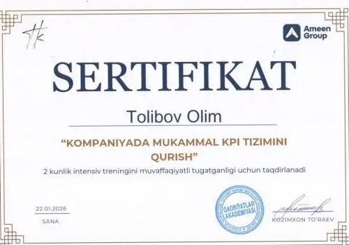 Olim Tolibov