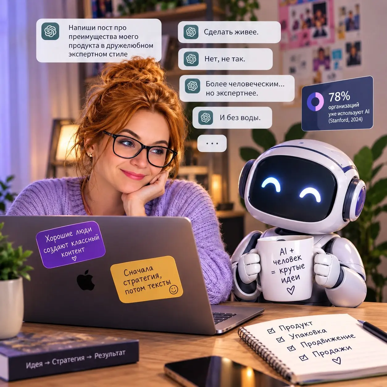 🤖 AI уже пришёл в работу, но большинство использует его как очень дорогой генератор текстов.
Кажется, я нашла самую недооценённую профессию 2026 года | Сетка — социальная сеть от hh.ru